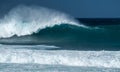 Powerfull wave of the Banzai Pipeline Royalty Free Stock Photo