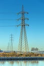 Powering the Nation: Electrical Transmission Towers Carrying High Voltage Lines