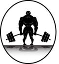 Powerlifter Deadlifting