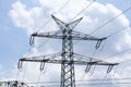 Powerline Royalty Free Stock Photo