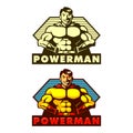 Powerman Mascot