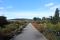 Powerscourt Estate, County Wicklow - blooming flowers - Ireland nature tours - No. 3 garden in world Royalty Free Stock Photo