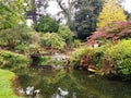 Powerscourt Estate in Ireland. Japanese Gardens and park.