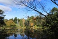 Triton Lake at Powerscourt Estate, County Wicklow - Ireland nature tours - No. 3 garden in world Royalty Free Stock Photo