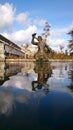 Powerscourt water fountain