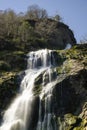 Powerscourt Waterfall in Enniskerry, Co. Wickow, Ireland.