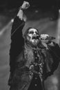 Powerwolf, Attila Dorn live concert Hellfest 2017