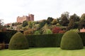 Powis castle garden in England Royalty Free Stock Photo