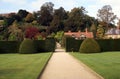 Powis castle garden in England Royalty Free Stock Photo