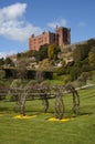 Powis Castle and Garden Royalty Free Stock Photo