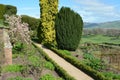 Powis castle garden Royalty Free Stock Photo