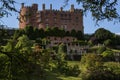 Powis Castle. The terraced gardens of Powis castle, Wales, United Kingdom