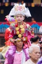 Poy Sang Long Ceremony in Mae Hong Son, Thailand