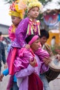 Poy Sang Long Ceremony in Mae Hong Son, Thailand