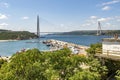 Poyrazkoy is the name of a village in Beykoz district, Istanbul Province. Landscape from poyrazkoy sea Royalty Free Stock Photo