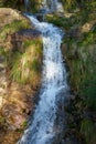 Pozas de Mougas waterfall in Vigo, Pontevedra, Spain