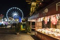 Poznan Bethlehem or Poznan Christmas Market. Residents and tourists visit the Christmas market in Poznan. Poland