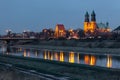 Poznan Cathedral at sunset, Poland