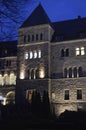 Poznan Imperial Castle in the evening Royalty Free Stock Photo