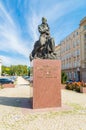 Monument of Karol Marcinkowski at Marcinkowski alley in Poznan.