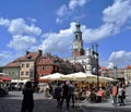 Poznan-Poland. Charming Old Town Market Square.