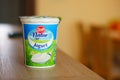 Zott Natur yogurt on table