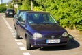 Parked small Opel Corsa