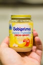 Bebiprima baby food in a jar
