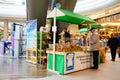 Bread stand in a shopping mall