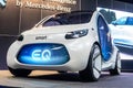 Smart Vision EQ fortwo Mercedes-Benz concept, prototype of future car created by Mercedes Benz