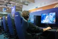 People are playing League of Legends at PGA2019