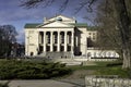 Poznan / Poland - Opera house, german stone architecture, building created to the times of the last imperator of Germany. Royalty Free Stock Photo