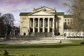 Poznan / Poland - Opera house, german stone architecture, building created to the times of the last imperator of Germany. Royalty Free Stock Photo