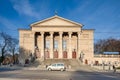 Opera house, german stone architecture, building created to the times of the last imperator of Germany. Poznan / Poland Royalty Free Stock Photo