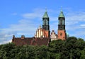 Poznan-Poland. Ostrow Tumski - cathedral.