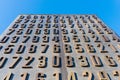 Poznan, POLAND - September 06, 2016: Monument of Polish cryptologists (Enigma Codebrakers) Royalty Free Stock Photo