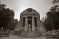 Poznanski Grave at the Jewish cemetery in Lodz, Poland Royalty Free Stock Photo