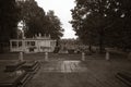 Poznanski Grave at the Jewish cemetery in Lodz, Poland Royalty Free Stock Photo