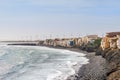 Pozo Izquierdo architecture by the Atlantic Ocean, Gran Canaria, Spain Royalty Free Stock Photo