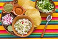 Pozole Mexican corn soup, Traditional food in Mexico made with corn grains