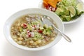 Pozole, mexican cuisine Royalty Free Stock Photo