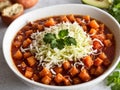 Pozole with mote big corn stew from Mexico in old cooking pot Royalty Free Stock Photo