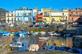 The seaside town of Pozzuoli in the province of Naples, Italy.