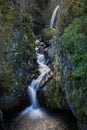 PoÃÂ§o do Inferno Waterfall in Manteigas, Portugal