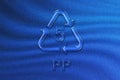 PP, Plastic recycling symbol PP 5