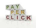 PPC,pay per click Royalty Free Stock Photo