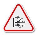 PPE Icon.Disconnect Mains Plug From Electrical Outlet Symbol Sign Isolate On White Background,Vector Illustration