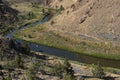 The Crooked River, Smith Rock State Park, Oregon Royalty Free Stock Photo