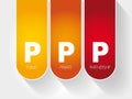 PPP - Public Private Partnership, acronym