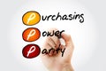 PPP - Purchasing Power Parity acronym